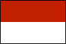 Le drapeau de l'Indonsie